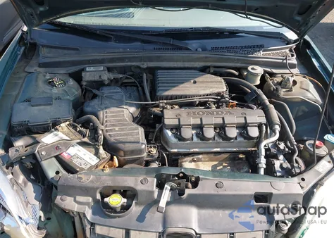 2001 Honda Civic Lx z USA, uszkodzony, nr VIN 1HGEM22541L065854